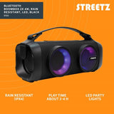 Streetz B100 Bluetooth-Boombox-kaiutin Musta