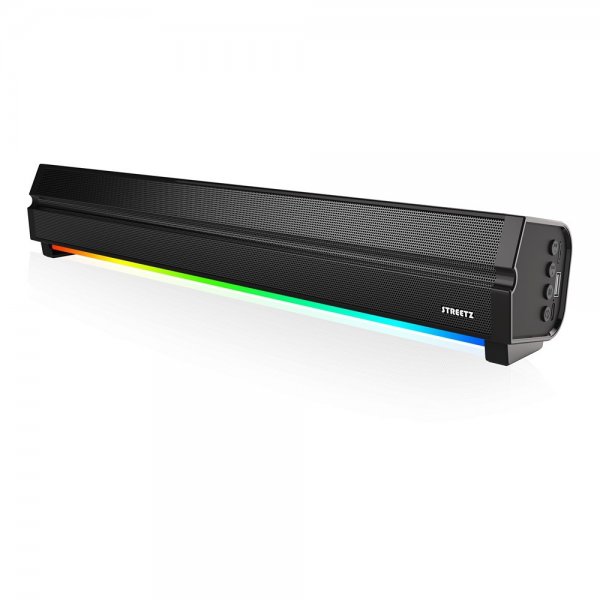 Streetz-kaiutin SB100 Bluetooth-soundbar, musta