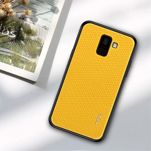 Mofi Samsung Galaxy J6 2018 Kuori Honor Series Keltainen