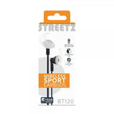 Streetz Kuulokkeet BT120 Langattomat Urheilunapit Musta