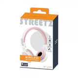 Streetz Kuulokkeet BT200 Langattomat kuulokkeet Vaaleanpunainen