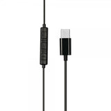 Streetz Kuulokkeet C200 Semi-In-Ear Headset USB-C Musta
