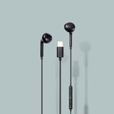 Streetz Kuulokkeet C200 Semi-In-Ear Headset USB-C Musta