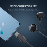 Joyroom Kuulokkeet JR-EC03 USB-C Musta