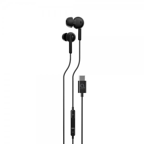 Jays Mobique Wired In-Ear -kuulokkeet USB-C:llä, musta
