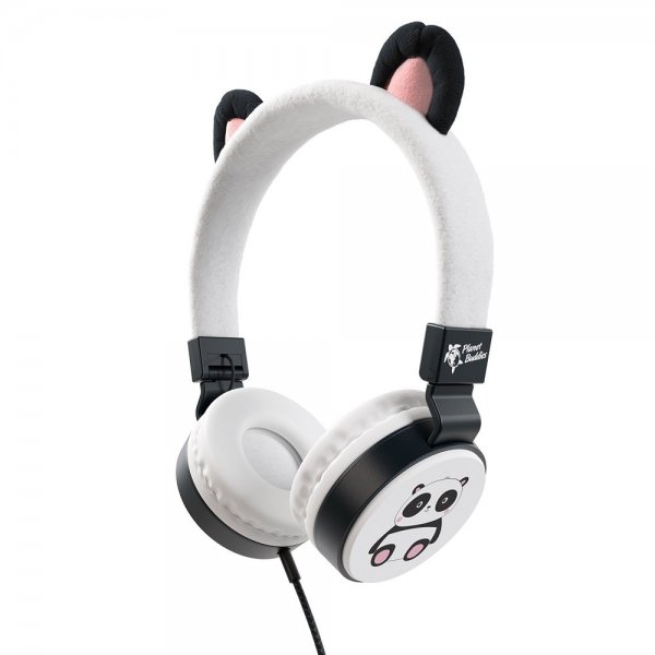 Planet Buddies Recycled Furry Pippin the Panda -kuulokkeet