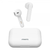 Streetz Kuulokkeet T110 Wireless Earbuds Semi-In-Ear Valkoinen