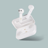 Streetz Kuulokkeet T110 Wireless Earbuds Semi-In-Ear Valkoinen