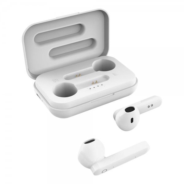 Streetz Kuulokkeet T110 Wireless Earbuds Semi-In-Ear Valkoinen