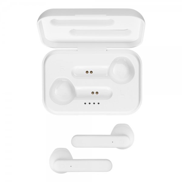 Streetz Kuulokkeet T110 Wireless Earbuds Semi-In-Ear Valkoinen