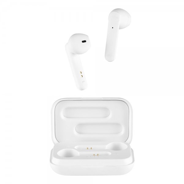 Streetz Kuulokkeet T110 Wireless Earbuds Semi-In-Ear Valkoinen