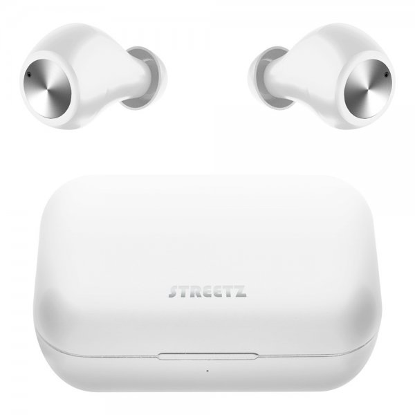 Streetz Kuulokkeet T210 Langattomat nappikuulokkeet In-Ear Valkoinen