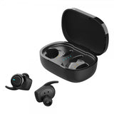 Streetz-kuulokkeet T220 langattomat nappikuulokkeet Stay-In-Ear, musta