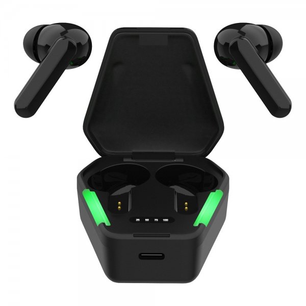 Streetz Kuulokkeet T300 Langattomat Gaming-nappikuulokkeet Musta
