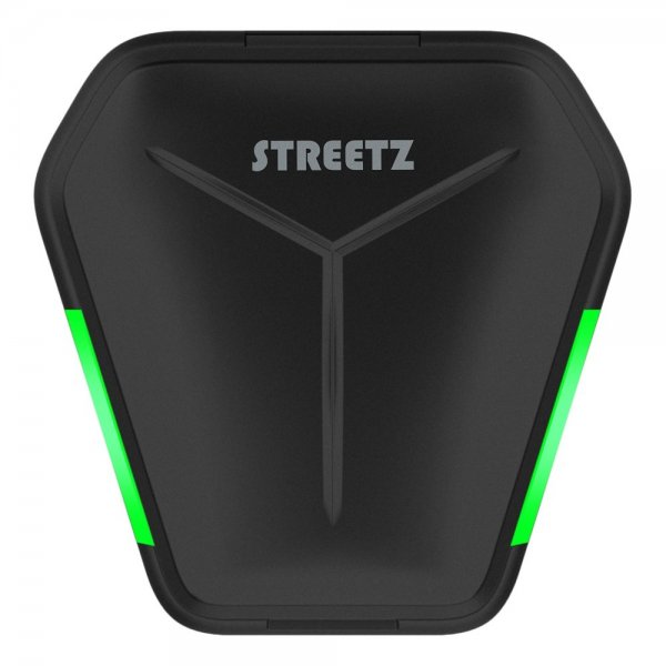 Streetz Kuulokkeet T300 Langattomat Gaming-nappikuulokkeet Musta