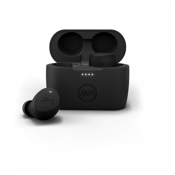 Jays True Wireless m-Seven -kuulokkeet, musta