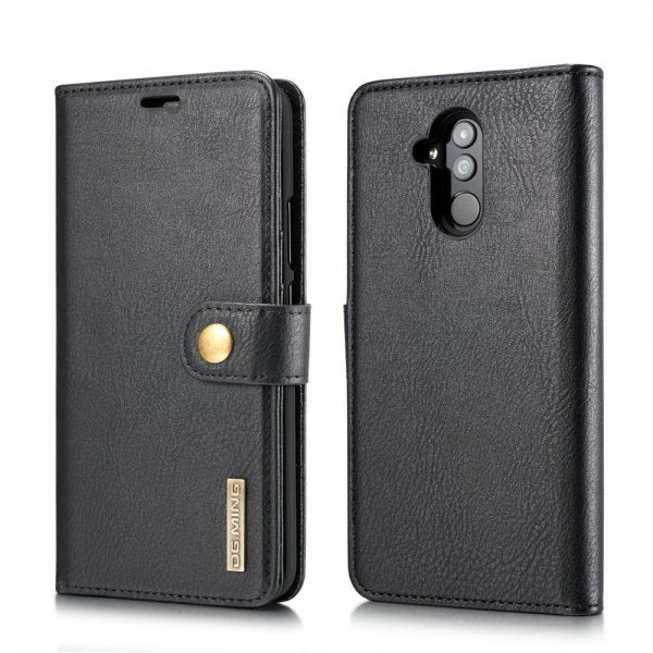 Dg.Ming Huawei Mate 20 Lite Lompakkokotelo Irrotettava Kuori Musta