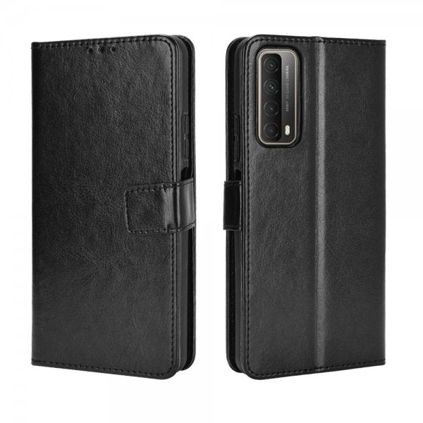 Huawei P Smart 2021 Nahkakuori Musta