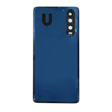 Huawei P30 Takalasi/Akkukansi - Punainen