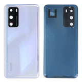 Huawei P40 Takakansi/Akkuluukku - Valkoinen