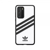 Adidas Huawei P40 -kuori TAI 3 Stripes Snap Case - valkoinen musta