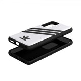 Adidas Huawei P40 -kuori TAI 3 Stripes Snap Case - valkoinen musta