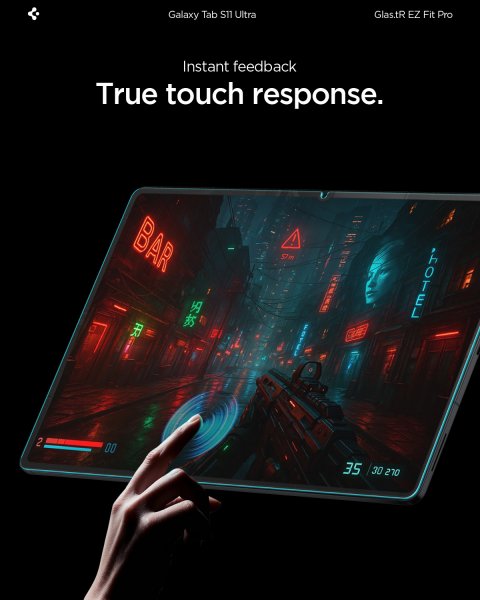 Spigen Samsung Galaxy Tab S11 Ultra Näytönsuoja GLAS.tR EZ Fit Pro