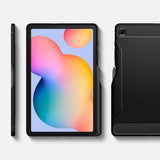 Spigen Samsung Galaxy Tab S6 Lite Suojakuori Rugged Armor Musta