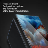 Spigen Samsung Galaxy Tab S8 Ultra näytönsuoja GLAS.tR EZ Fit