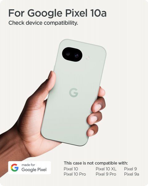 Spigen Google Pixel 10a Kuori Liquid Air Mattamusta