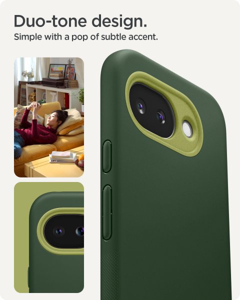 Spigen Google Pixel 10a Kuori Nano Pop MagFit Avo Green