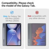 Spigen Samsung Galaxy Tab S9 Plus/Galaxy Tab S10 Plus Suojakuori Tough Armor Pro Musta
