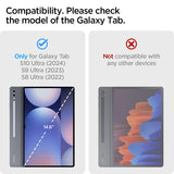 Spigen Samsung Galaxy Tab S8 Ultra/S9 Ultra/S10 Ultra Kotelo Rugged Armor Pro Musta