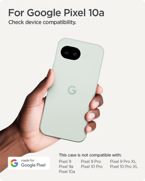 Spigen Google Pixel 10a Kuori Ultra Hybrid Crystal Clear