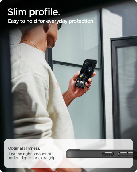 Spigen Google Pixel 10a Suojakuori Ultra Hybrid MagFit Frost Black