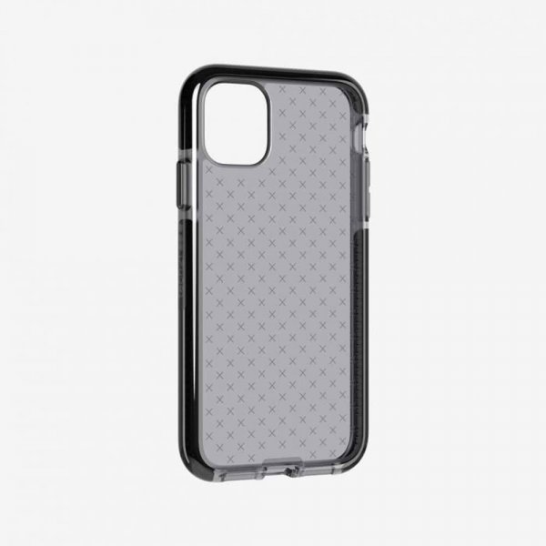 Tech21 iPhone 11 -suojakuori Evo Check Smokey Black