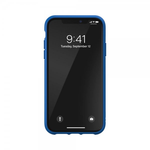 Adidas iPhone 11 -suojakuori tai Moulded Case FW19 Bluebird Vit