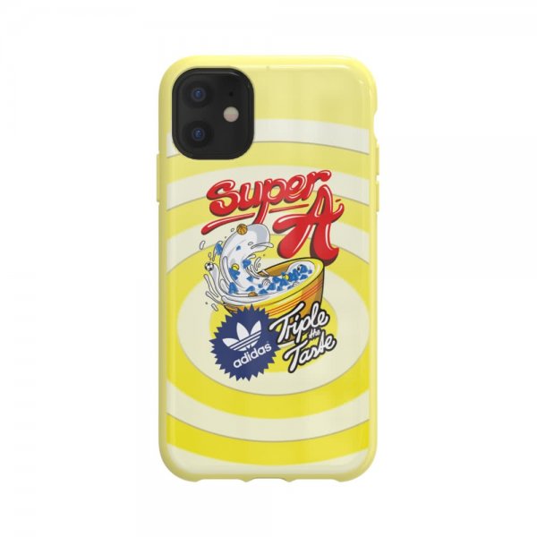 Adidas iPhone 11 -suojakuori OR Moulded Case Bodega FW19 Shock Yellow