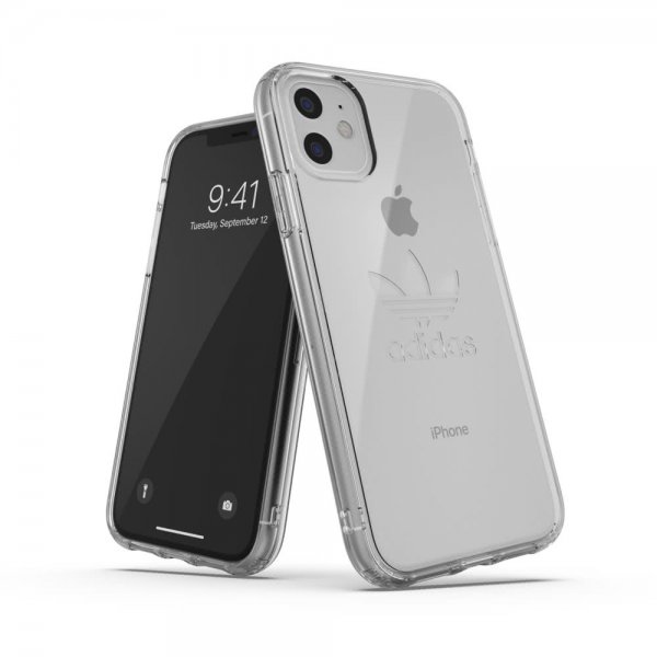 Adidas iPhone 11 -suojakuori TAI Protective Clear Case FW19 Transparent