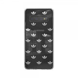 Adidas Samsung Galaxy S10 -suojakuori tai Snap Case Entry SS19 läpinäkyvä hopea