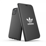 Adidas iPhone 11 Pro Max -kotelo TAI Booklet Case FW19, musta-valkoinen