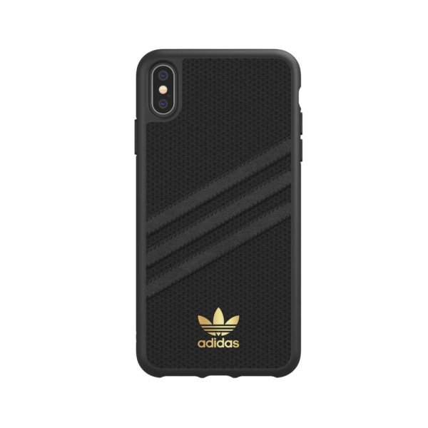 Adidas iPhone Xs Max Kuori OR Moulded Case PU SS19 Musta