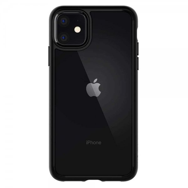 Spigen iPhone 11 Ultra Hybrid -suojakuori, mattamusta