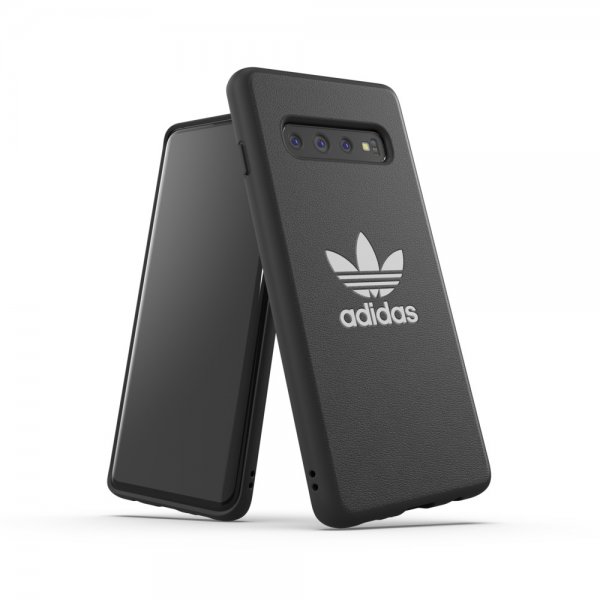 Adidas Samsung Galaxy S10 -suojakuori TAI Trefoil Snap Case New Basic SS19, musta