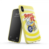 Adidas iPhone Xs Max kuori OR Moulded Case Bodega FW19 Shock Yellow