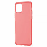Baseus iPhone 11 Pro -kuoret, Jelly Liquid Silica Gel, punainen