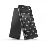 Adidas Samsung Galaxy S10 -suojakuori tai Snap Case Entry SS19 läpinäkyvä hopea
