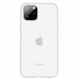 Baseus iPhone 11 Pro -kuori, Jelly Liquid Silica Gel, valkoinen