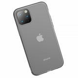 Baseus iPhone 11 Pro -kuoret, Jelly Liquid Silica Gel, musta