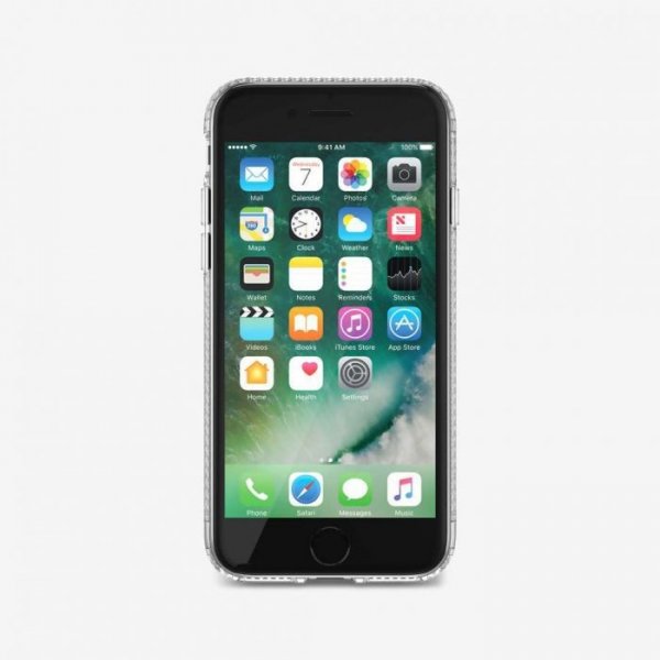 Tech21 iPhone 7/8/SE Pure Clear -suojakuori, kirkas